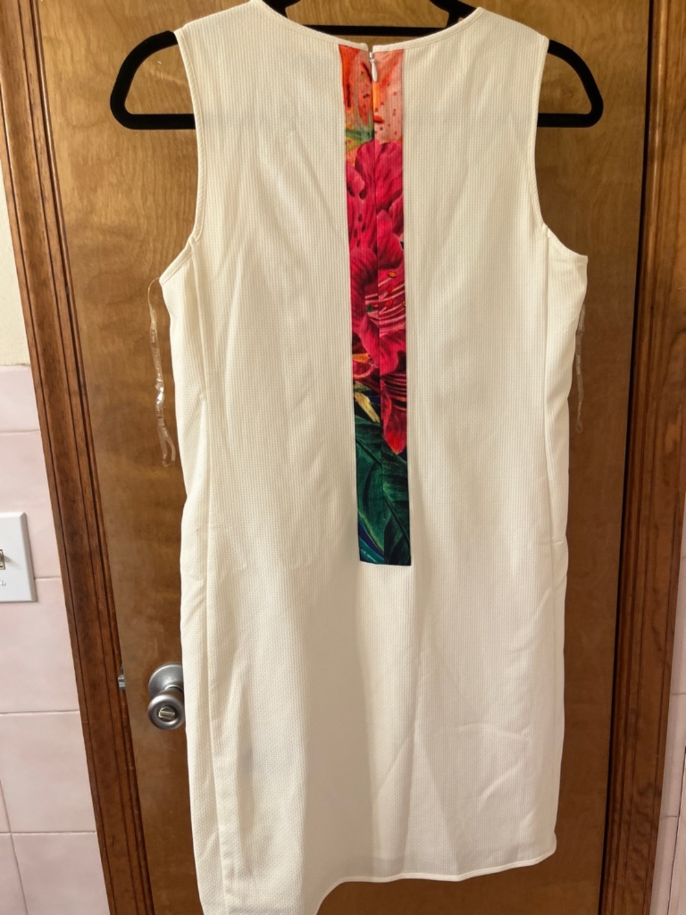 Hale Bob Multicolor Purple Red Orange Floral Print Top - Picture 5 of 8